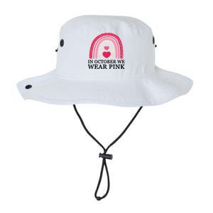 In October We Wear Pink Breast Cancer Rainbow Legacy Cool Fit Booney Bucket Hat