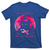 In October We Wear Pink Pumpkin Breast Cancer Awareness T-Shirt