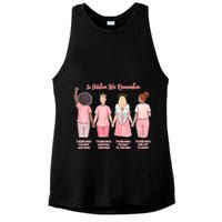 In October We Remember Those Who Fought And Won Ladies PosiCharge Tri-Blend Wicking Tank