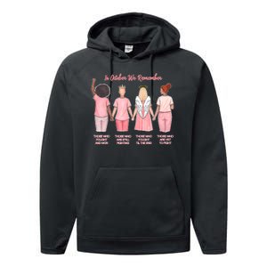 In October We Remember Those Who Fought And Won Performance Fleece Hoodie