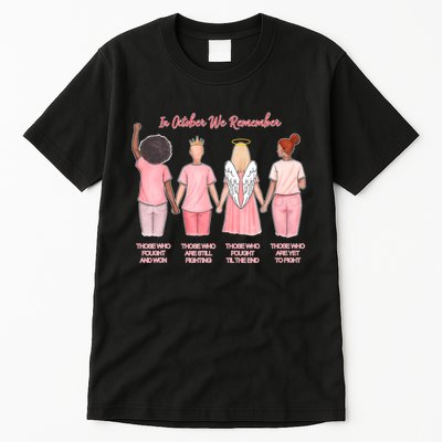 In October We Remember Those Who Fought And Won Tall T-Shirt
