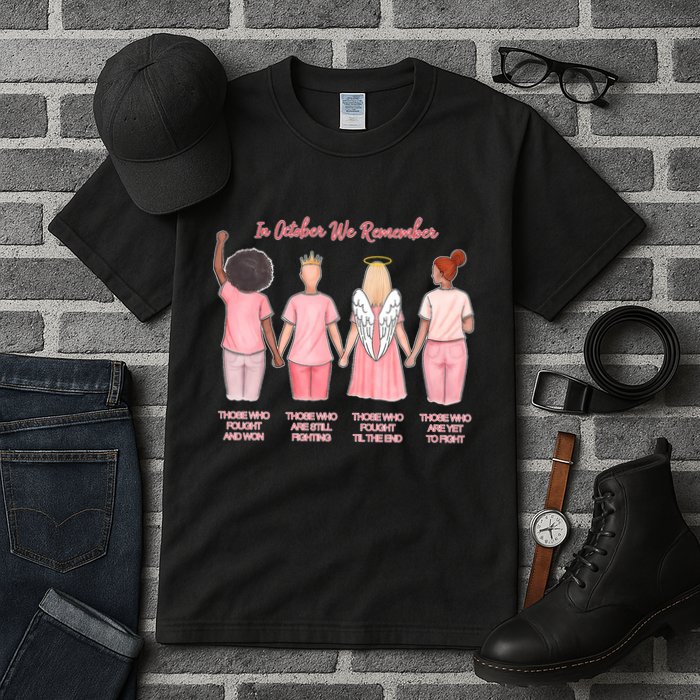 In October We Remember Those Who Fought And Won Tall T-Shirt