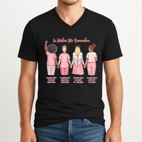 In October We Remember Those Who Fought And Won V-Neck T-Shirt