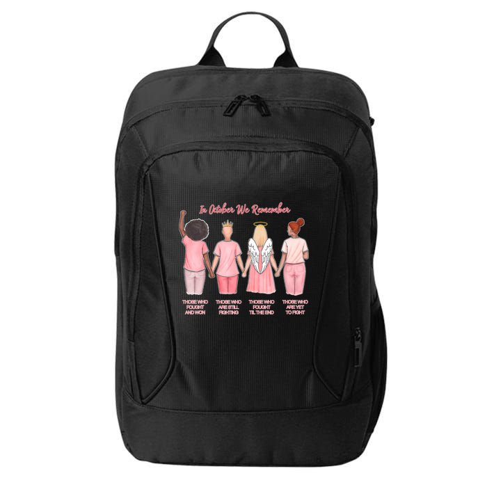 In October We Remember Those Who Fought And Won City Backpack