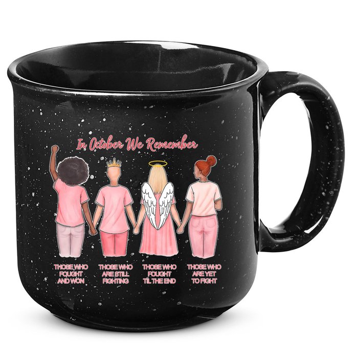 In October We Remember Those Who Fought And Won 15oz Campfire Ceramic Mug