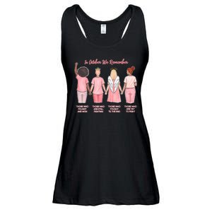 In October We Remember Those Who Fought And Won Ladies Essential Flowy Tank