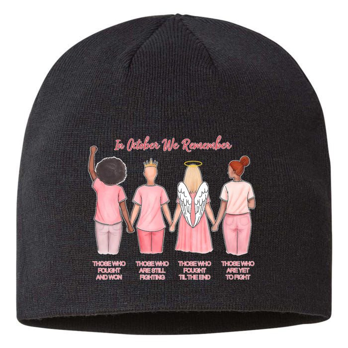 In October We Remember Those Who Fought And Won Sustainable Beanie