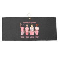 In October We Remember Those Who Fought And Won Large Microfiber Waffle Golf Towel