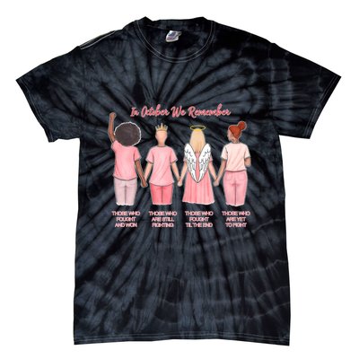 In October We Remember Those Who Fought And Won Tie-Dye T-Shirt