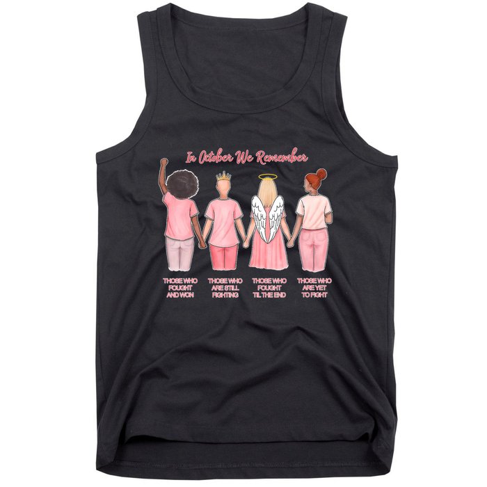 In October We Remember Those Who Fought And Won Tank Top