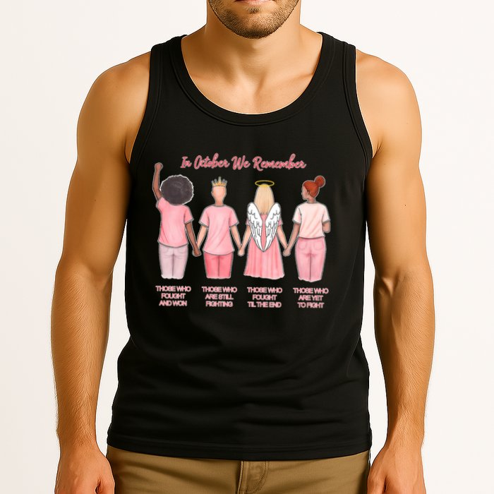 In October We Remember Those Who Fought And Won Tank Top