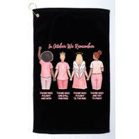 In October We Remember Those Who Fought And Won Golf Towel