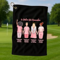 In October We Remember Those Who Fought And Won Golf Towel