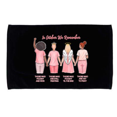 In October We Remember Those Who Fought And Won Microfiber Hand Towel