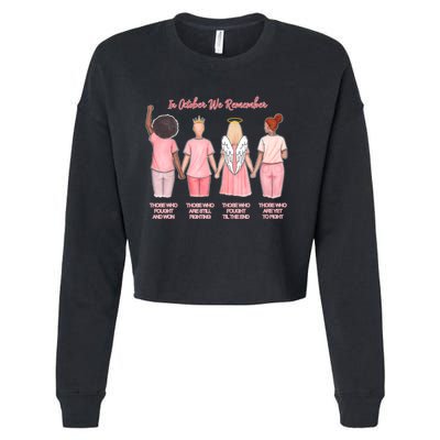 In October We Remember Those Who Fought And Won Cropped Pullover Crew