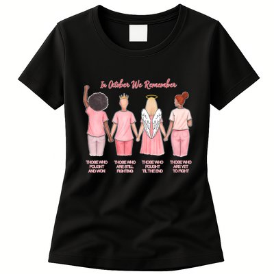 In October We Remember Those Who Fought And Won Womens T-Shirt
