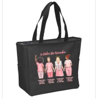 In October We Remember Those Who Fought And Won Zip Tote Bag