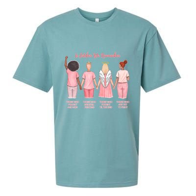 In October We Remember Those Who Fought And Won Sueded Cloud Jersey T-Shirt