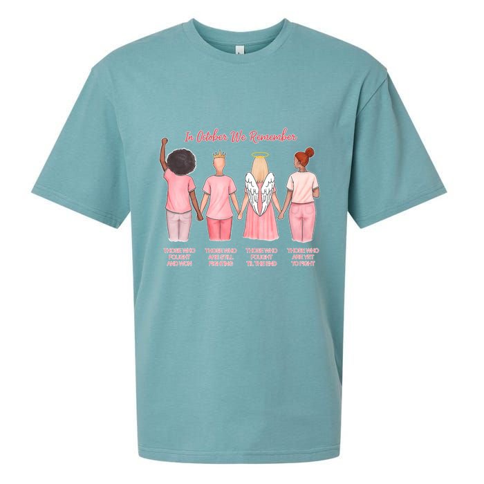 In October We Remember Those Who Fought And Won Sueded Cloud Jersey T-Shirt