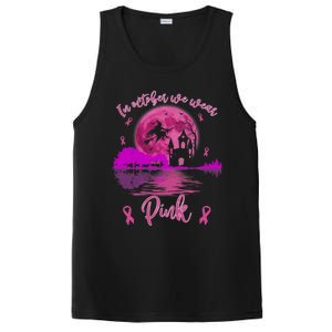 In October We Wear Pink Breast Cancer Awareness Moon Witch Great Gift PosiCharge Competitor Tank