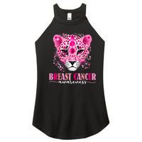 In October We Wear Pink Cute Little Lion Breast Cancer Women’s Perfect Tri Rocker Tank