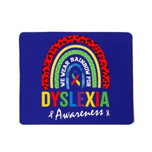 In October We Wear Retro For Dyslexia Awareness Gift Mousepad