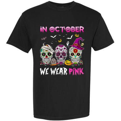 In October We Wear Breast Cancer Awareness Garment-Dyed Heavyweight T-Shirt