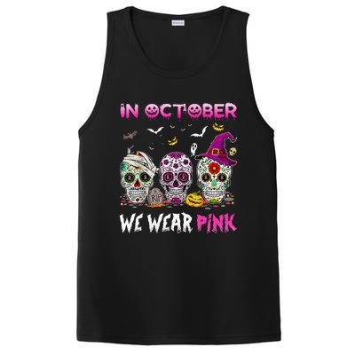 In October We Wear Breast Cancer Awareness PosiCharge Competitor Tank