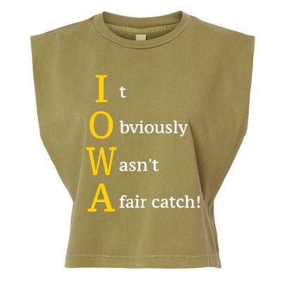 It Obviously Wasn’T A Fair Catch Garment-Dyed Women's Muscle Tee