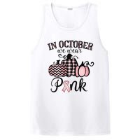 In October We Wear Thanksgiving Breast Cancer Awareness PosiCharge Competitor Tank