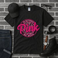 In October We Wear Pink Tall T-Shirt