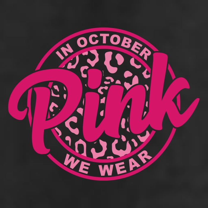 In October We Wear Pink Adult Drive Performance Visor