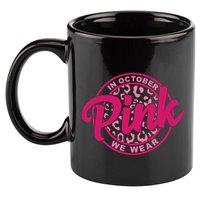 In October We Wear Pink 11oz C Handle Ceramic Mug