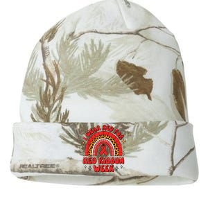 In October We Wear Red Ribbon Week Awareness Drugfree Kati Licensed 12" Camo Beanie