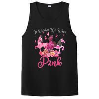 In October We Wear Horse And Pumpkin Breast Cancer PosiCharge Competitor Tank