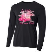 In October We Wear Pink For Breast Cancer Awareness Month Cooling Performance Long Sleeve Crew