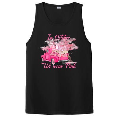 In October We Wear Pink For Breast Cancer Awareness Month PosiCharge Competitor Tank