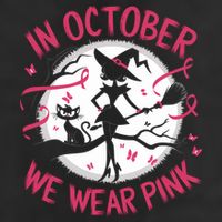 In October We Wear Scary Halloween Witch Costume Crazy Witch Witchy Vibes Cool Comfort Performance Bucket Hat