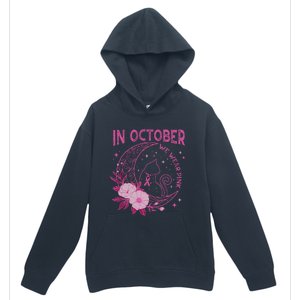 In October We Wear Flower Cat Moon Urban Pullover Hoodie