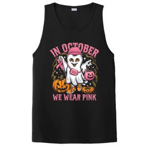 In October We Wear Breast Cancer Tooth Dental Halloween Great Gift PosiCharge Competitor Tank