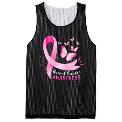 In October We Wear Breast Cancer Awareness Mesh Reversible Basketball Jersey Tank