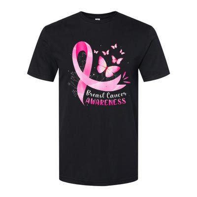 In October We Wear Breast Cancer Awareness Softstyle® CVC T-Shirt