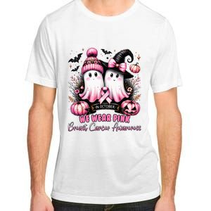 In October We Wear Ghost Witch Breast Cancer Awareness Adult ChromaSoft Performance T-Shirt