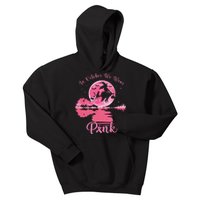 In October We Wear Witch Breast Cancer Halloween Kids Hoodie