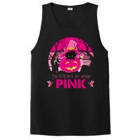 In October We Wear Pink Jack O Lantern Witch Cat PosiCharge Competitor Tank