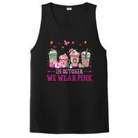 In October We Wear Pink Gnomes Breast Cancer Halloween PosiCharge Competitor Tank