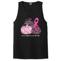 In October We Wear Pink Ribbon Pumpkin Breast Cancer PosiCharge Competitor Tank