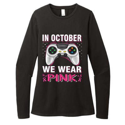 In October We Wea Gift Womens CVC Long Sleeve Shirt