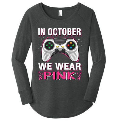 In October We Wea Gift Women's Perfect Tri Tunic Long Sleeve Shirt