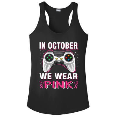 In October We Wea Gift Ladies PosiCharge Competitor Racerback Tank